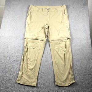 Columbia Omni Shield Advance Repellency Convertible Pants Men’s 40x31 Beige